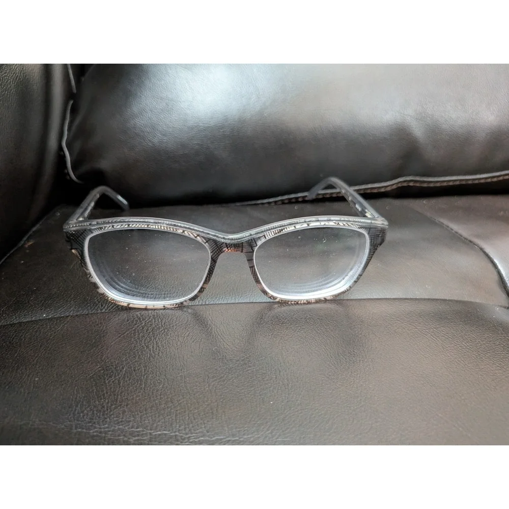 AUTHENTIC SCOTT HARRIS SH-644 C3 Smoke/Black Women Eyeglasses 50mm 16 138